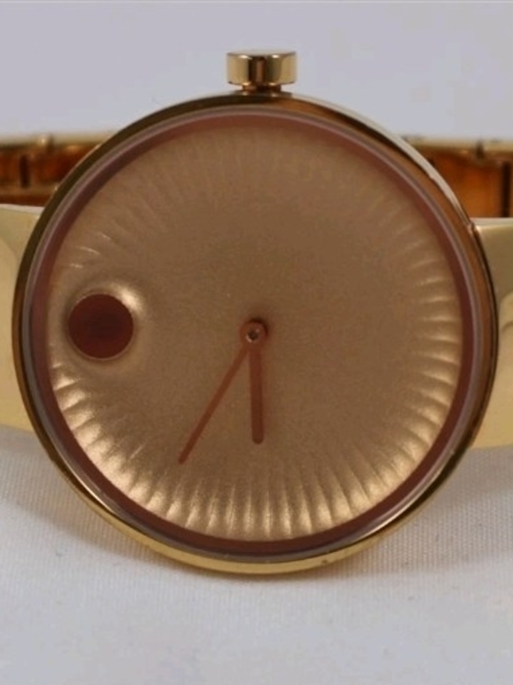 Movado Watch ROSE GOLD EDGE $995 - Picture 5 of 12